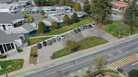 Kennedy Middle School Parking Lot - North in Cupertino