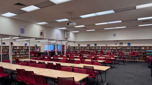 El Modena High School Library in Orange