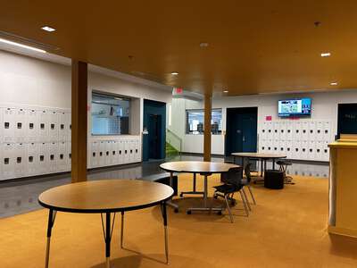 Meridian Creek Middle School Porch in Wilsonville