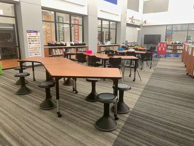 Carter Elementary School Library in Richmond
