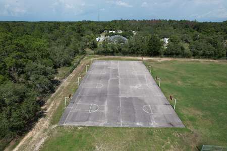 Hudson High School Outdoor Basketball Courts in Hudson