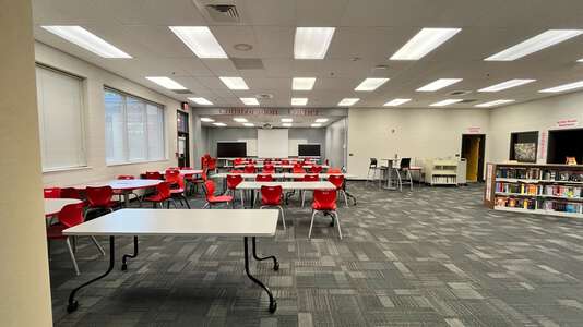 Archer High School Media Center in Lawrenceville
