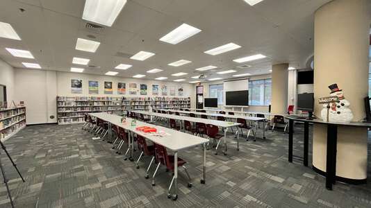 Archer High School Media Center in Lawrenceville
