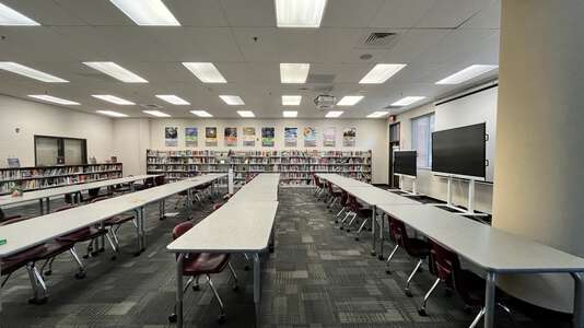 Archer High School Media Center in Lawrenceville