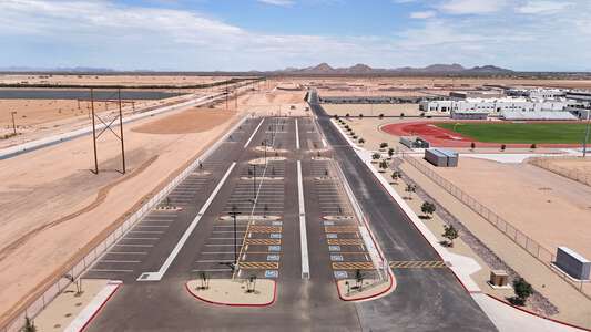 Maricopa Parking Lot - Side