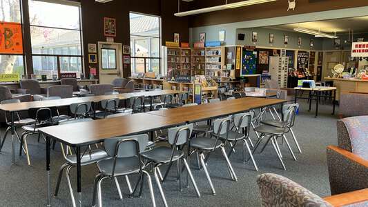 Thurston Middle School Library in Springfield