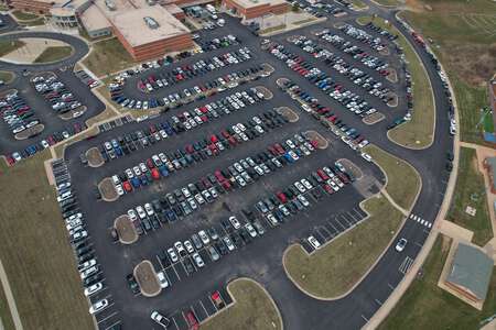 Liberty North High School Parking Lot 1 in Liberty