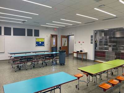 Barbara Jordan Elementary School Cafeteria in Dallas