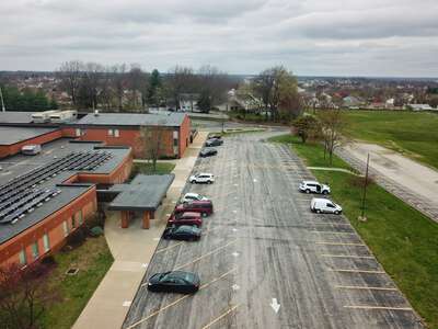 Castlio Elementary School Parking Lot in St. Charles