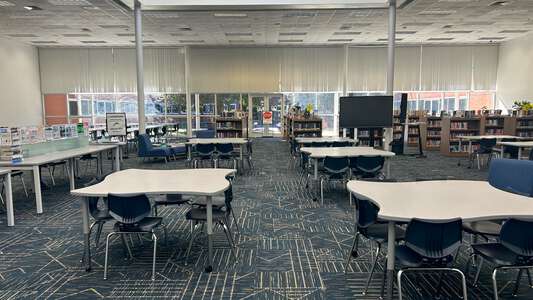 Ocean Lakes High School Library in Virginia Beach