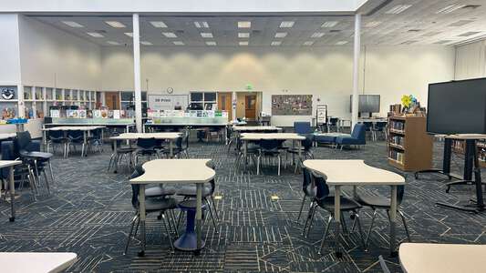 Ocean Lakes High School Library in Virginia Beach