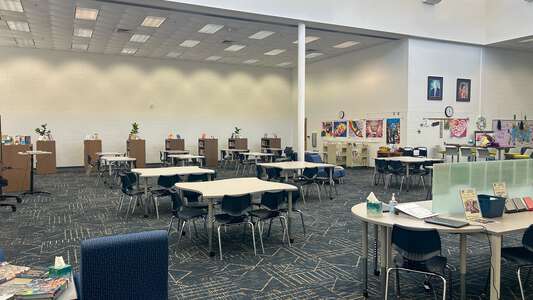 Ocean Lakes High School Library in Virginia Beach