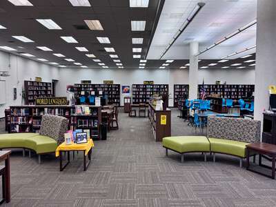 Goose Creek High School Media Center in Goose Creek