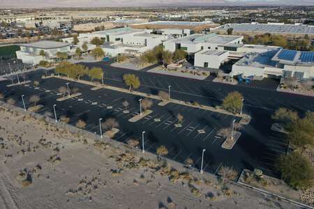 Northwest Career and Technical Academy Parking Lot - West in Las Vegas