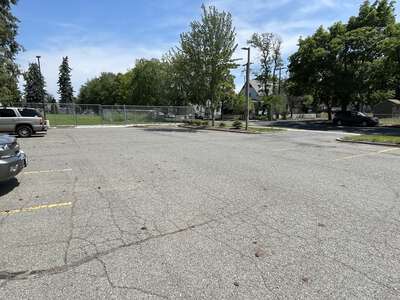 Garfield Elementary School Parking Lot in Spokane