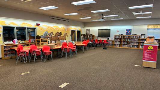 Patsy Sommer Elementary School Library in Austin