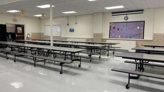 Hubbard Heights Elementary School Multi Purpose Room in Fort Worth