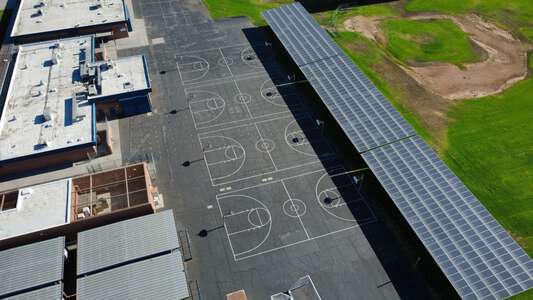 Ben F. Kolb Middle School Blacktop / Basketball Courts 2 in Rialto 3
