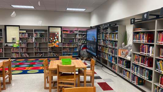 Glen Oaks Park Elementary School Library in Baton Rouge