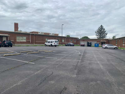 Yates Elementary School Parking Lot - Side in Lexington