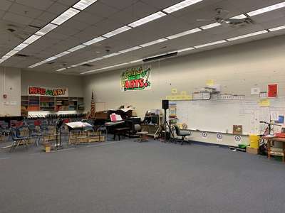 Red Bug Elementary School Room 3-123 Music Room in Casselberry