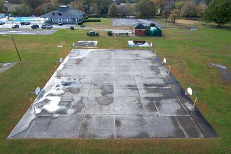 Green Run Elementary School Outdoor Basketball Courts in Virginia Beach
