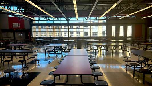 Wichita Heights High School Cafeteria in Wichita