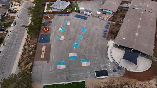 Dual Language Academy of the Monterey Peninsula Blacktop / Basketball Courts in Seaside
