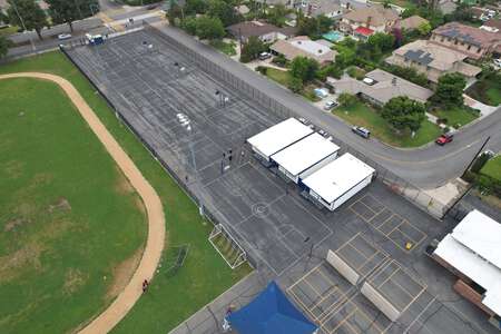 Dana Middle School Outdoor Basketball Courts in Arcadia 2