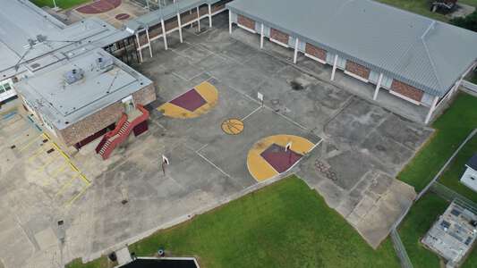 Grand Isle School Outdoor Basketball Courts 2 in Grand Isle 3