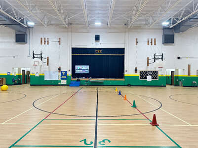 Copper Ridge Elementary School Gym in Powell
