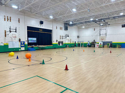 Copper Ridge Elementary School Gym in Powell