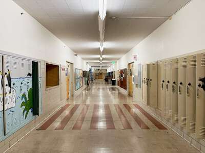 Whitman K-5 School Hallway in Portland 2
