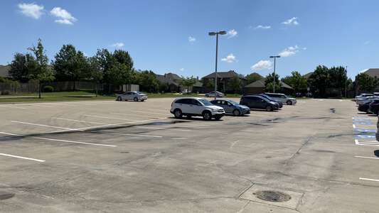 Sue Crouch Elementary Parking Lot 2 in Fort Worth