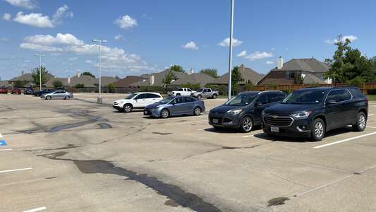 Sue Crouch Elementary Parking Lot 2 in Fort Worth