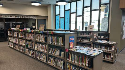 Beacon Park School (K-8) Library in Irvine