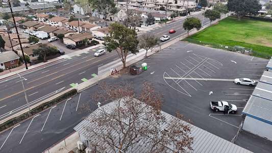 Wilson Elementary School (K-6) Parking Lot - Side in Costa Mesa