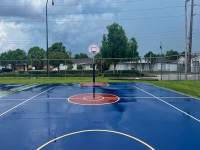 Johnnie M Parris Colonial Drive Elementary School Outdoor Basketball Courts in Miami
