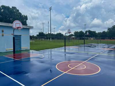 Johnnie M Parris Colonial Drive Elementary School Outdoor Basketball Courts in Miami