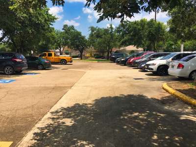 Milne Elementary Parking Lot - Front in Houston 2