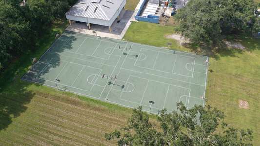 Chester W. Taylor Elementary School Outdoor Basketball Courts in Zephyrhills