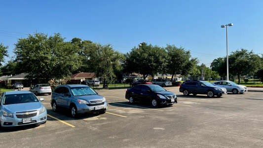 Rucker Elementary Parking Lot in Houston