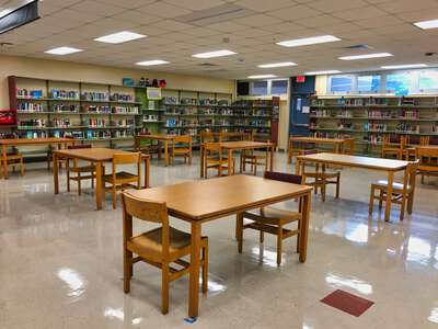 Hill Middle School (1871) Library in Tampa