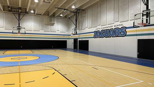 Justin Elementary School Gym in Justin