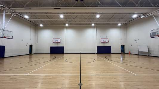 Lewis Middle School Practice Gym in Houston