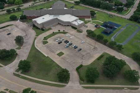 Lakeside Elementary School Parking Lot - Front - LES in Coppell