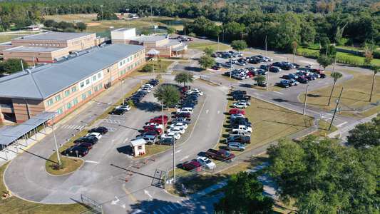 Taylor Middle-High School Parking Lot 3 in Pierson