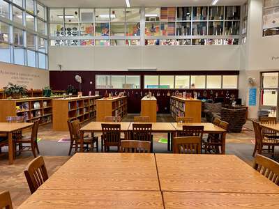 Larry G Smith Elementary School Library in Mesquite