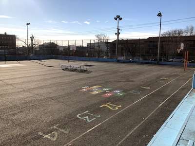 Avon Avenue Elementary School Outdoor Basketball Courts in Newark
