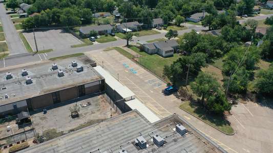 Del City Elementary School Parking Lot - Back in Del City 2
